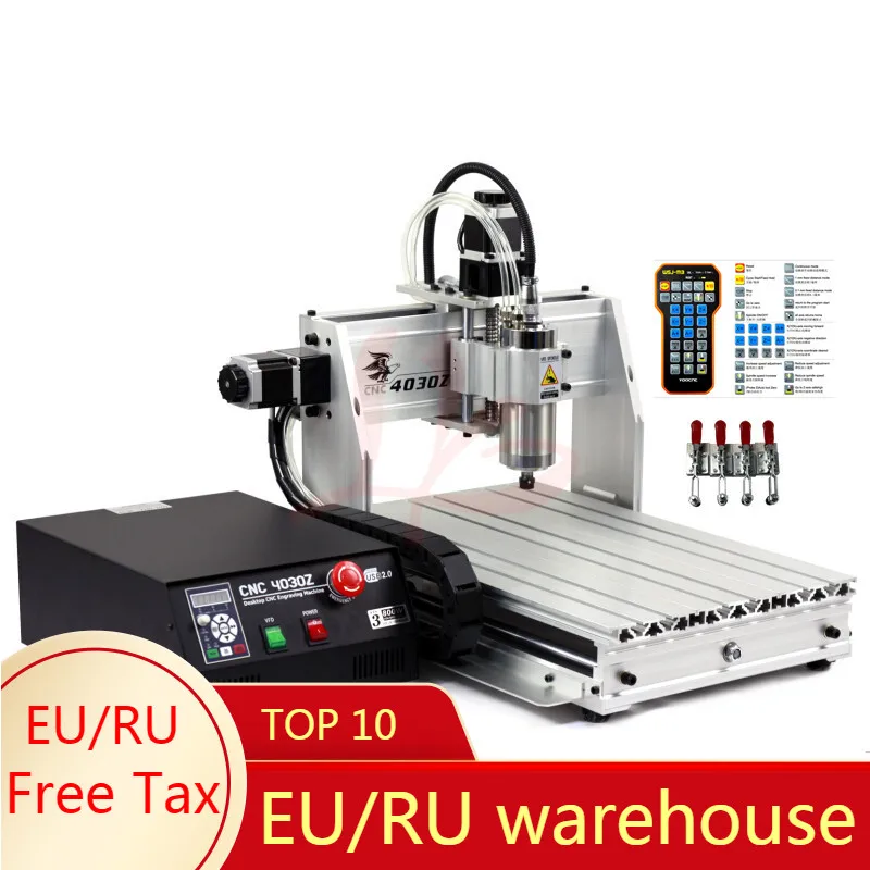 ЧПУ роутер гравер YOOCNC Гравировальный сверлильный и фрезерный станок 4030 ЧПУ|Фрезы