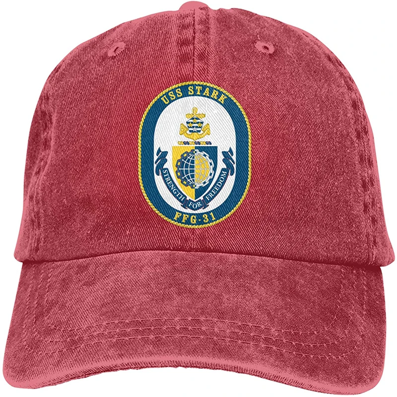 

Fashion Soft Navy USS Stark Ffg-31 Hat Gift Dad Hat Trucker Hat Cowboy Hat