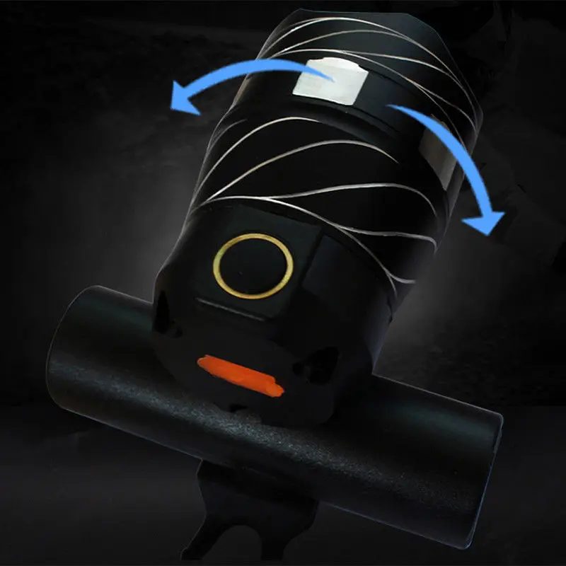 USB Перезаряжаемые T6 светодиодный Водонепроницаемый велосипед передний