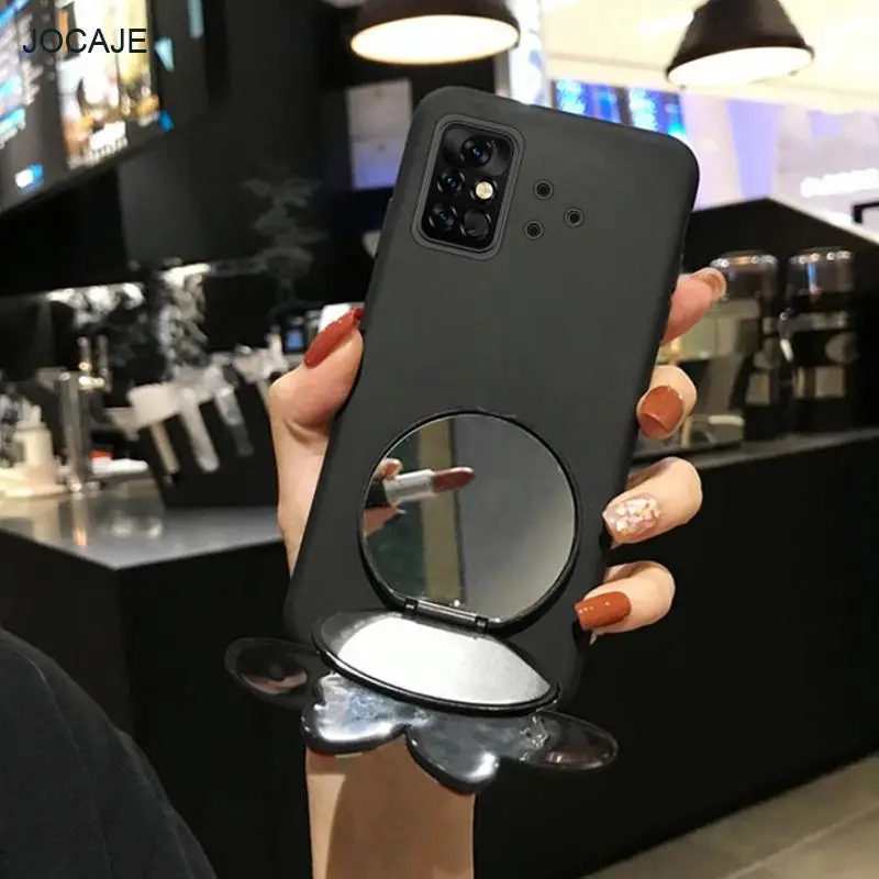 for umidigi bison pro 2021 3d cute cartoons makeup mirror phone cover for bison gt a11 a7 a5 s5 a9 pro soft silicone back case free global shipping