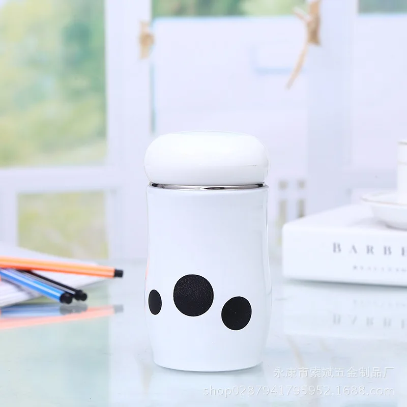 Термос из нержавеющей стали изящная Термокружка с изображением большого живота