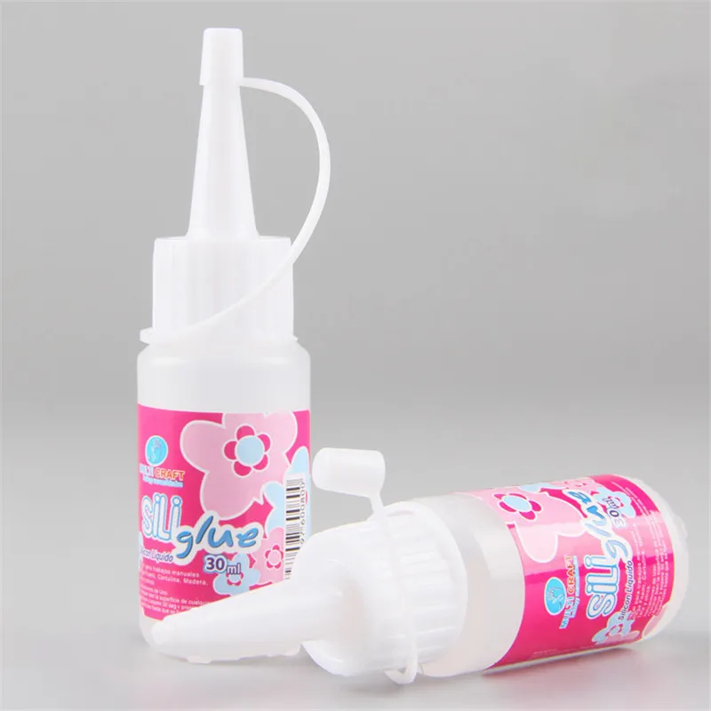 30ML / 50ML Liquid Silicone Glue Paper Sticker Crafts DIY Children Student Handmade Tool Home Adhesive Office School Stationery