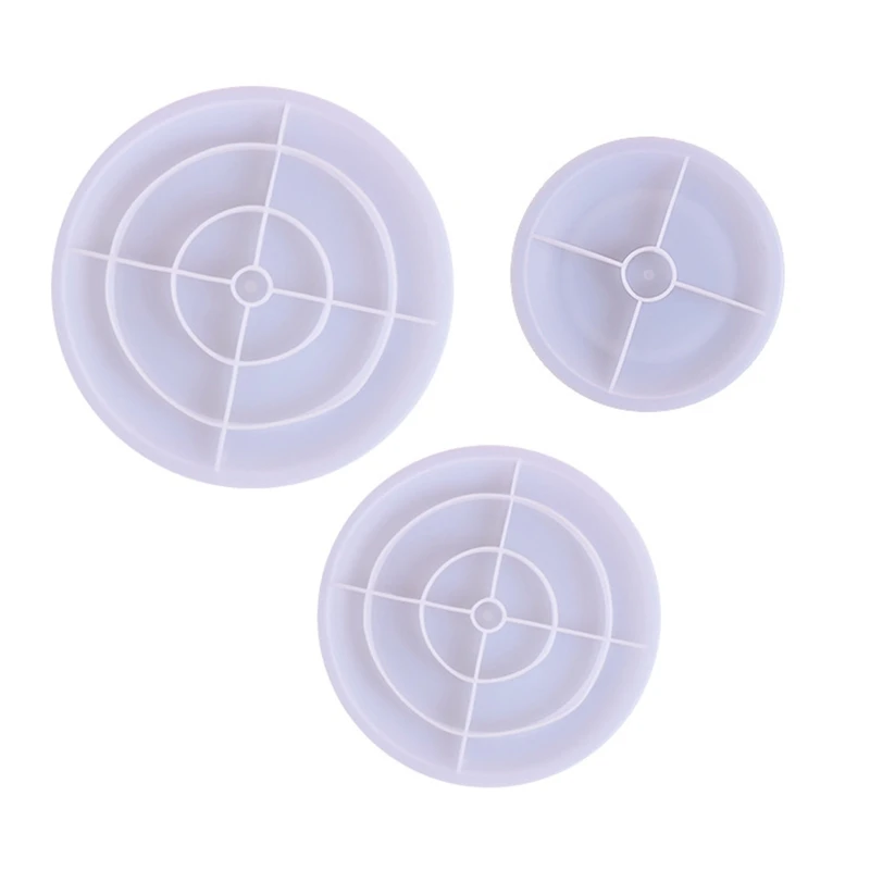 Модная 3-уровневая подставка для фруктов формы из смолы кексов силиконовая