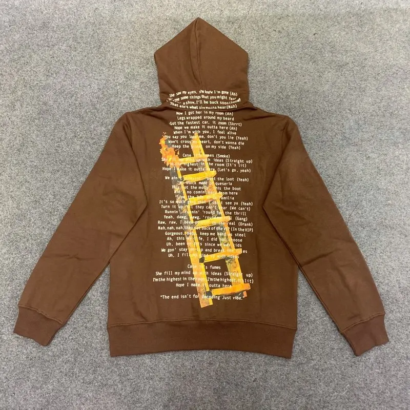 

Travis Scott Hoodie Highest In The Room cactus jack hoodies Women Men High Quality sweatshirt Fashion ASTROWORLD Pullover