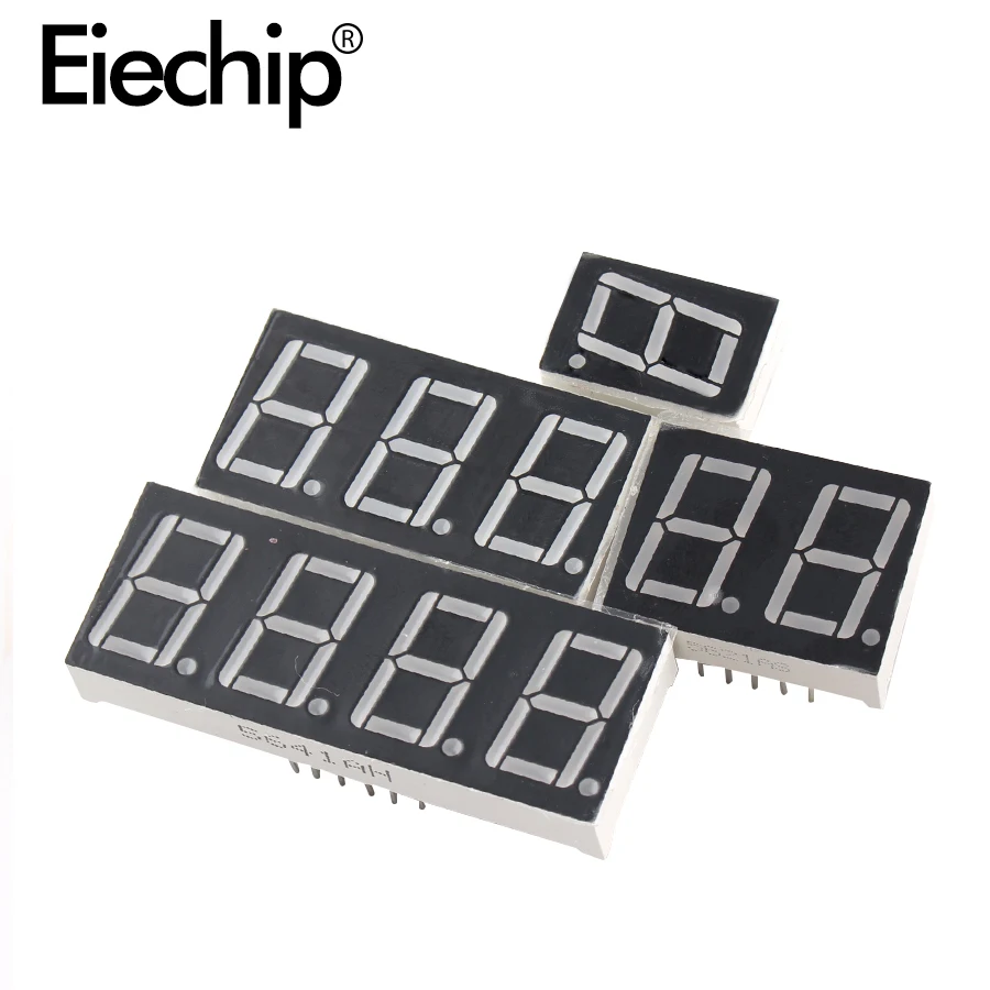 

5pcs 0.8 inch LED Display Clock Digital Tube Common Cathode/Anode 1bit 2bit 3bit 4bit 0.8" 7 Segment Red LED Display For Arduino