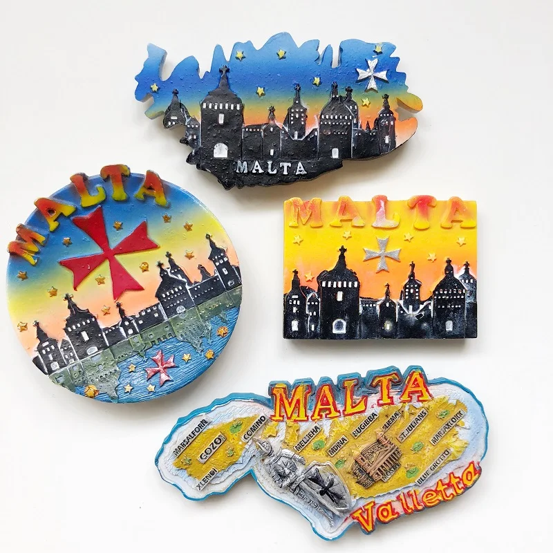 Греческий креативный Пейзаж Туристический Мемориальный холодильник магнит 3D