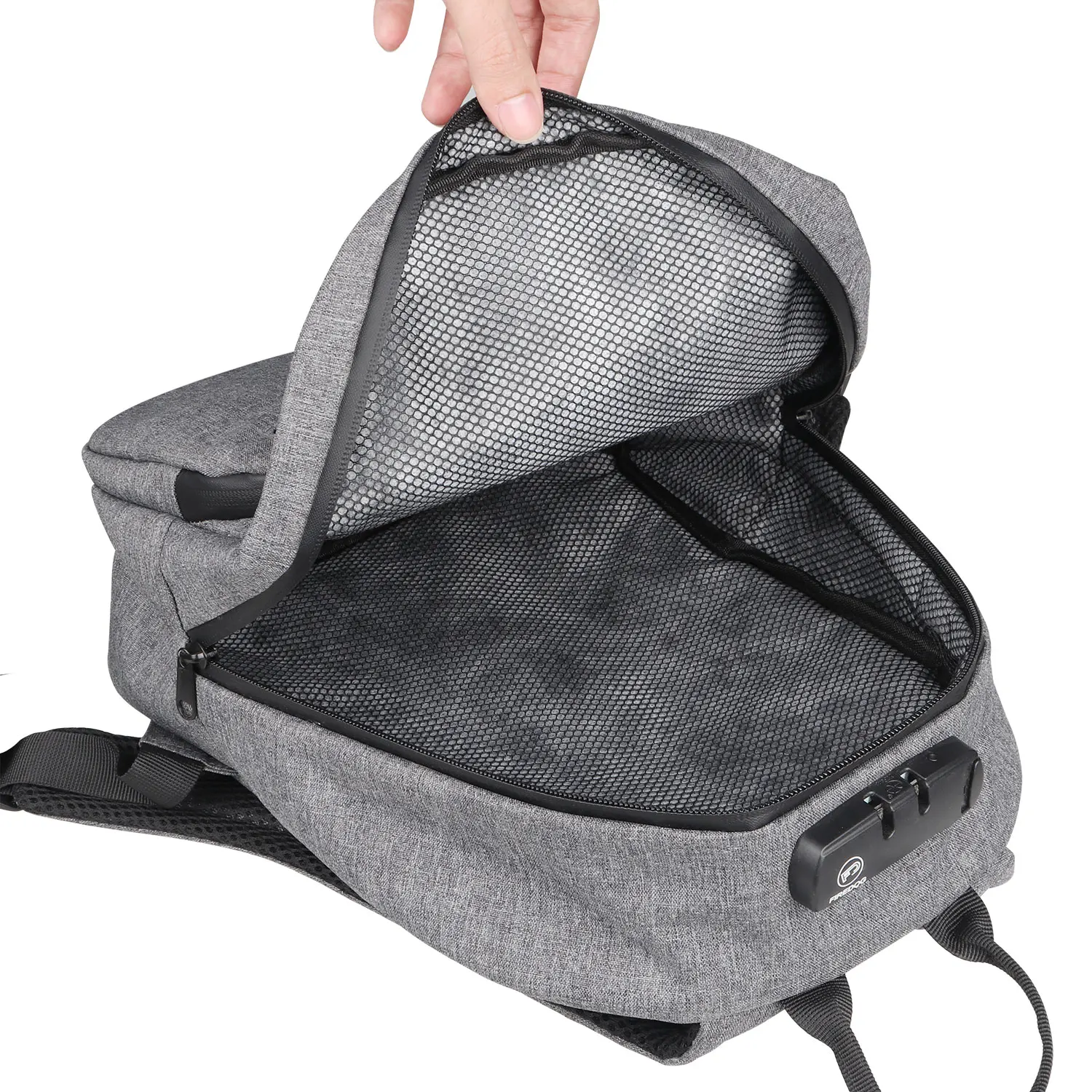 

Mini Smoking Smell Proof Backpack With Lock For Men Women Travel Weed Stash Bag