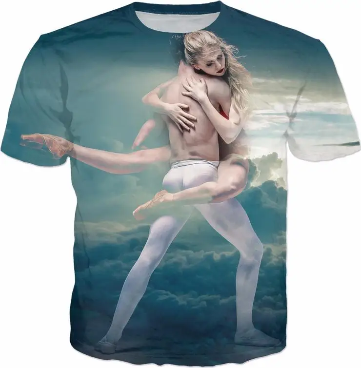 

Fashion Men T Shirts Cloud Dancers T-Shirt O Neck Top Tees Cotton Camisetas Summer