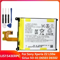 original replacement phone battery lis1543erpc for sony xperia z2 l50w sirius so 03 d6503 d6502 3200mah with free tools