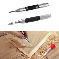 automatic center punch locator center punch pin steel spring window breaker non slip portable woodworking puncher hand tools
