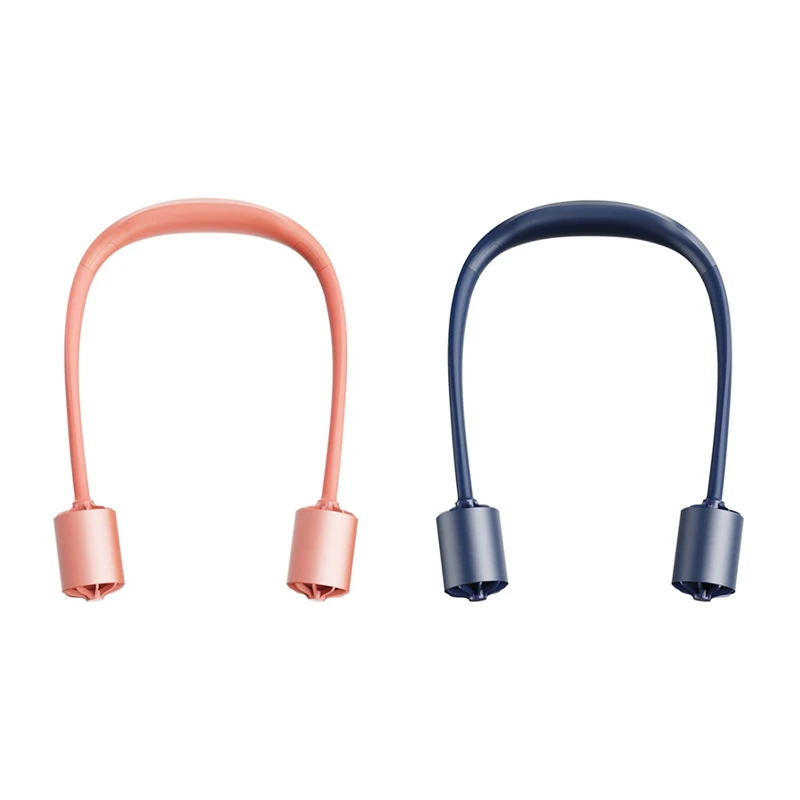 

Portable Neck Fan Cooling Hanging Neck Fan USB Rechargeable Fan for Sports Outdoor Travel Adjustable Wind 3 Speed