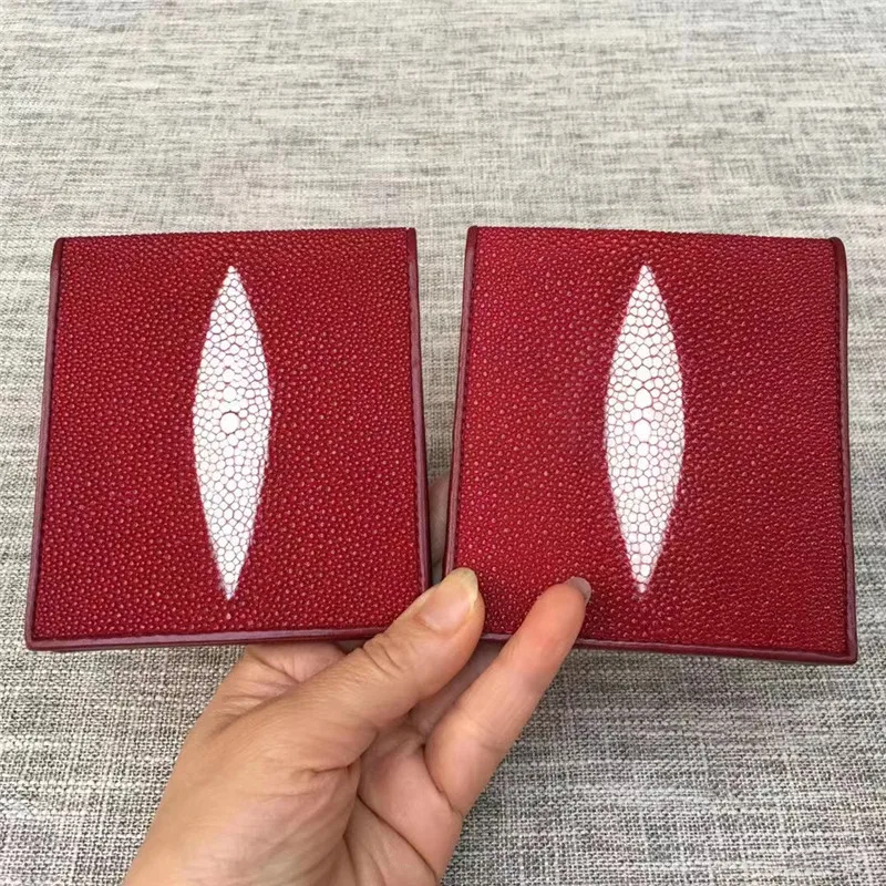 Оригинальный Женский кошелек из искусственной кожи маленький красный