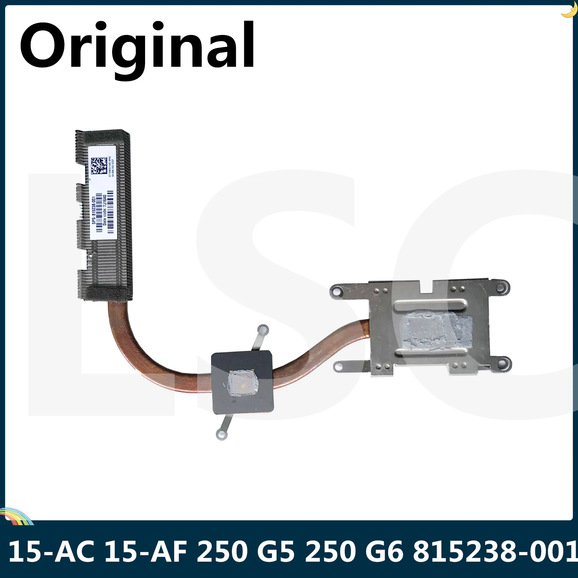 LSC для HP 15-AC 15-AF 250 G5 G6 Coolin Heastink 815238-001 AT1EM0010K0 100% рабочий | Компьютеры и офис