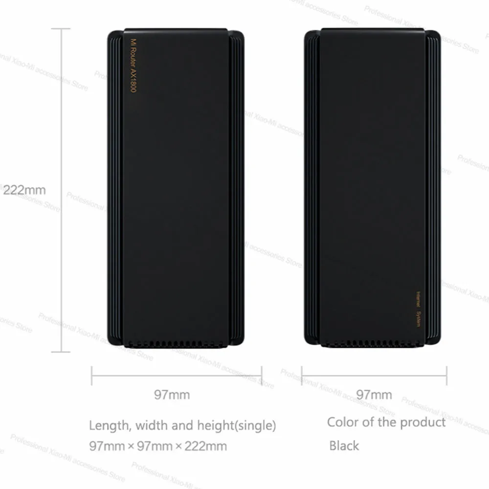 Xiaomi Router AX1800 Wifi 6 Gigabit 2.4G 5GHz 5-Core Dual-Band router OFDMA High Gain 2 Antennas Wider Mi | Компьютеры и офис