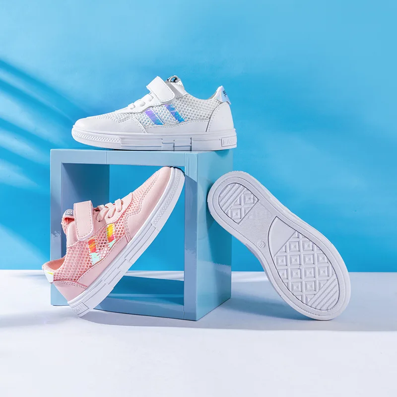 

Brand children's shoes 2020 summer new Korean boys' Board Shoes breathable single net casual shoes girls' Board Shoes