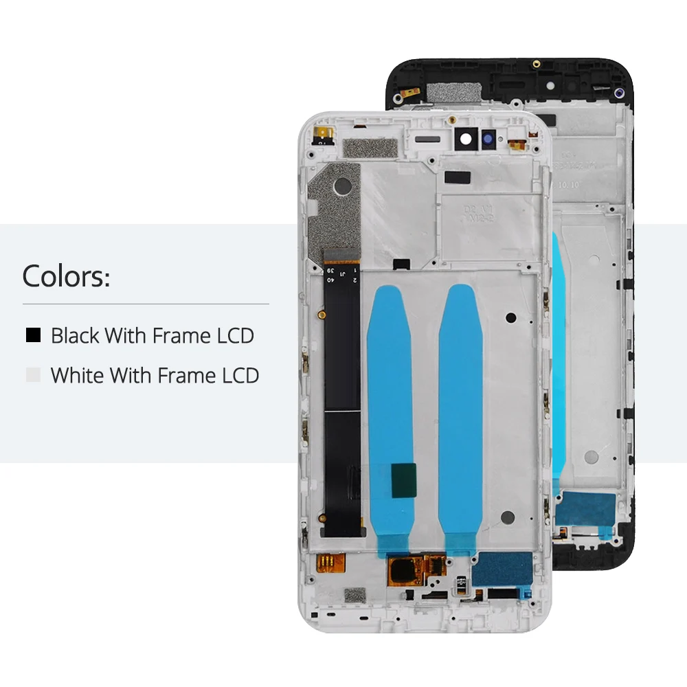 ЖК дисплей с рамкой и сенсорной панелью для Xiaomi Mi A1 Mi5X дигитайзером сенсорным