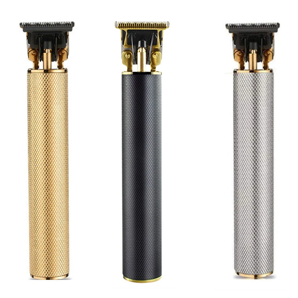 

T6 USB электрическая машинка для стрижки волос, перезаряжаемая бритва, триммер для бороды, профессиональный триммер для волос, металлическая ...