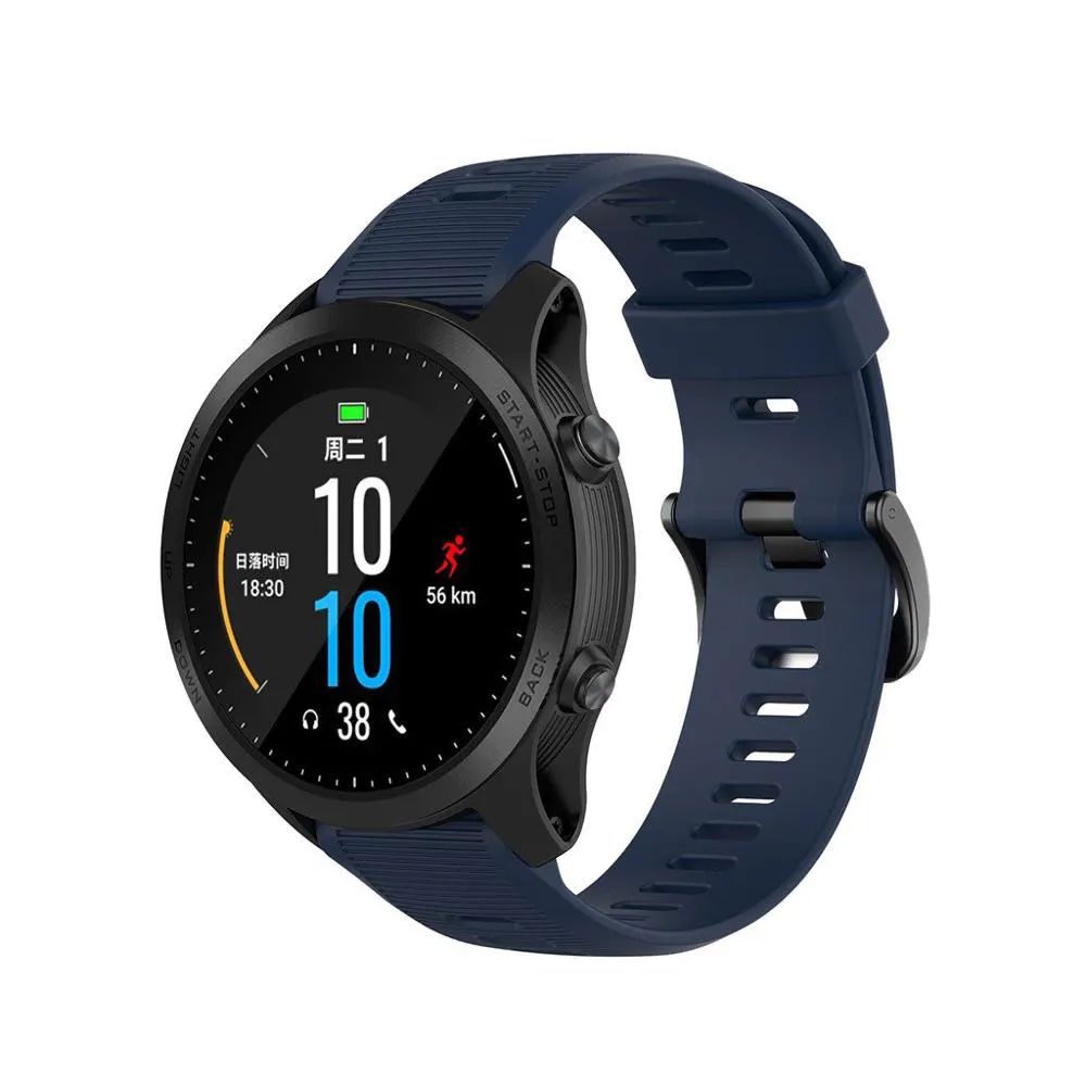 Силиконовый ремешок для наручных часов Garmin Forerunner 935 945 Fenix 5 Plus ТПУ Смарт-часы