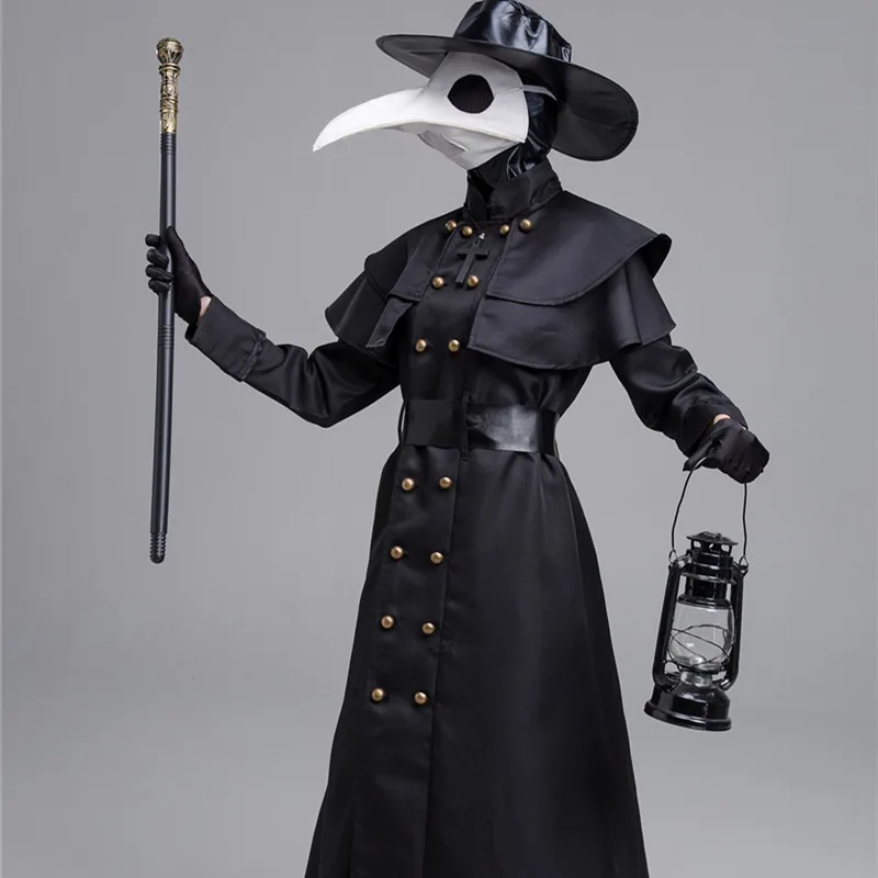 Маска для косплея среднего возраста в стиле ретро стимпанк новинка черная