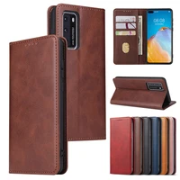 flip case for huawei p40 p30 p20 mate 40 30 20 pro lite p smart 2019 2021 luxury leather wallet cards stand phone bags cover