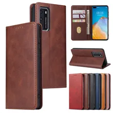 Flip Case for Huawei P40 P30 P20 Mate 40 30 20 Pro Lite P Smart 2019 2021 Luxury Leather Wallet Cards Stand Phone Bags Cover