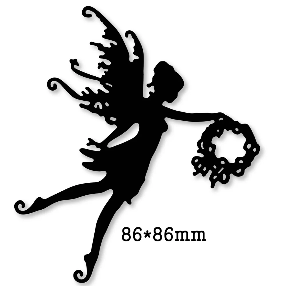 Металлические режущие штампы Феи венок 2020 новые поделки трафарет для DIY