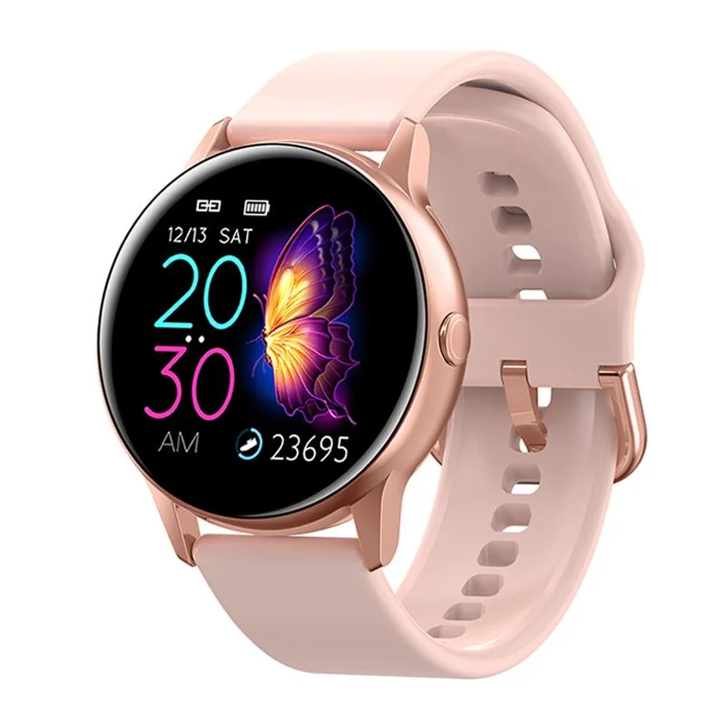 

2021 New Women's Smartwatch IP68 Waterproof Wearable Device Heart Rate Monitor Smart Watch For Android IOS inteligentny zegarek