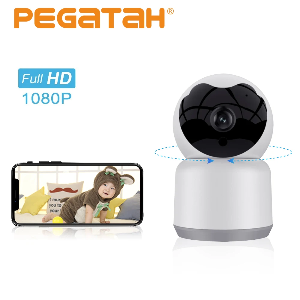

IP-камера PTZ, 1080P, Wi-Fi, ночное видение