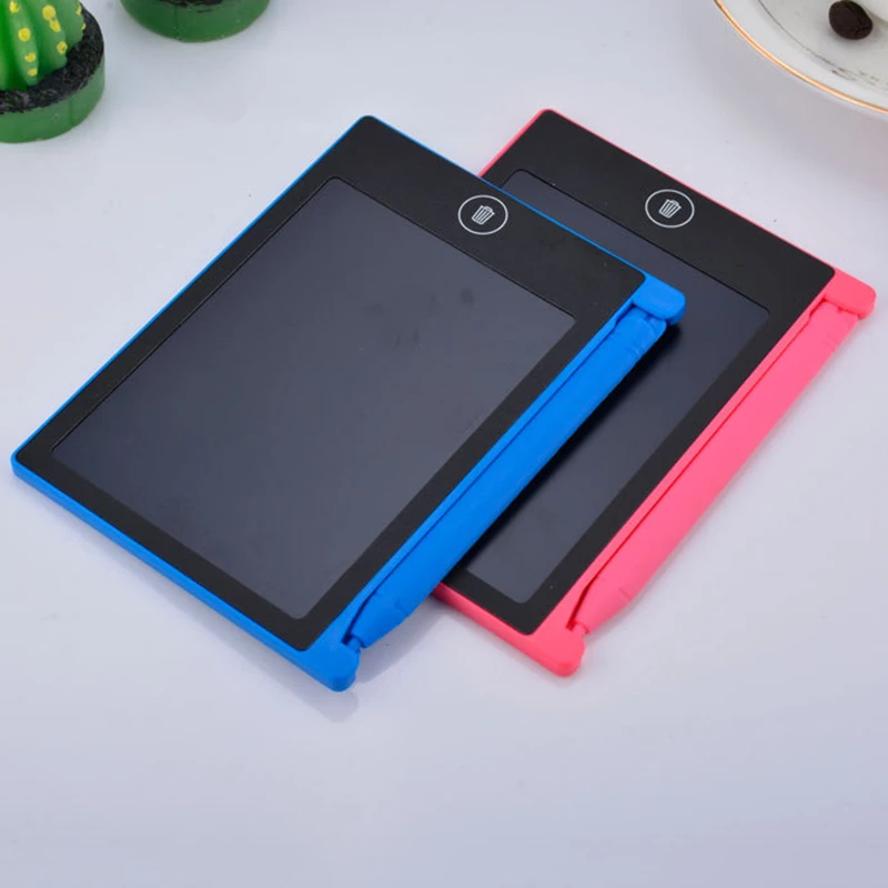 Игрушка для рисования ЖК планшет письма стереть 4 дюйма электронный безбумажный