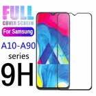 Закаленное стекло для Samsung Galaxy A70 A80 A90 A10 A20 A30 A40 A50 A60 полное покрытие защита экрана A505 A405 A705 защитная пленка