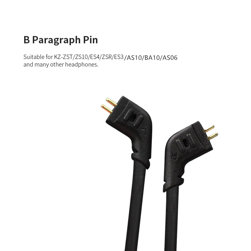 BPinZSTZS10ES3ES4ZSR KZ водонепроницаемый Aptx Bluetooth модуль 4,2 беспроводной кабель обновления шнур применяется оригинальные наушники ZS10AS10ZSTZS6ZSNProAS16ZS10Pro - Цвет: BPinZSTZS10ES3ES4ZSR