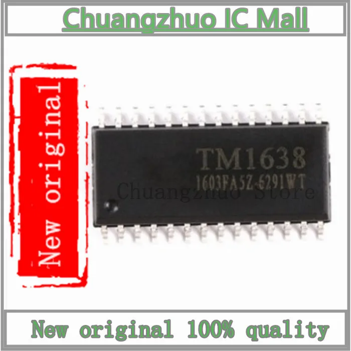 

10 шт./лот TM1638 SOP-28 IC чип новый оригинальный