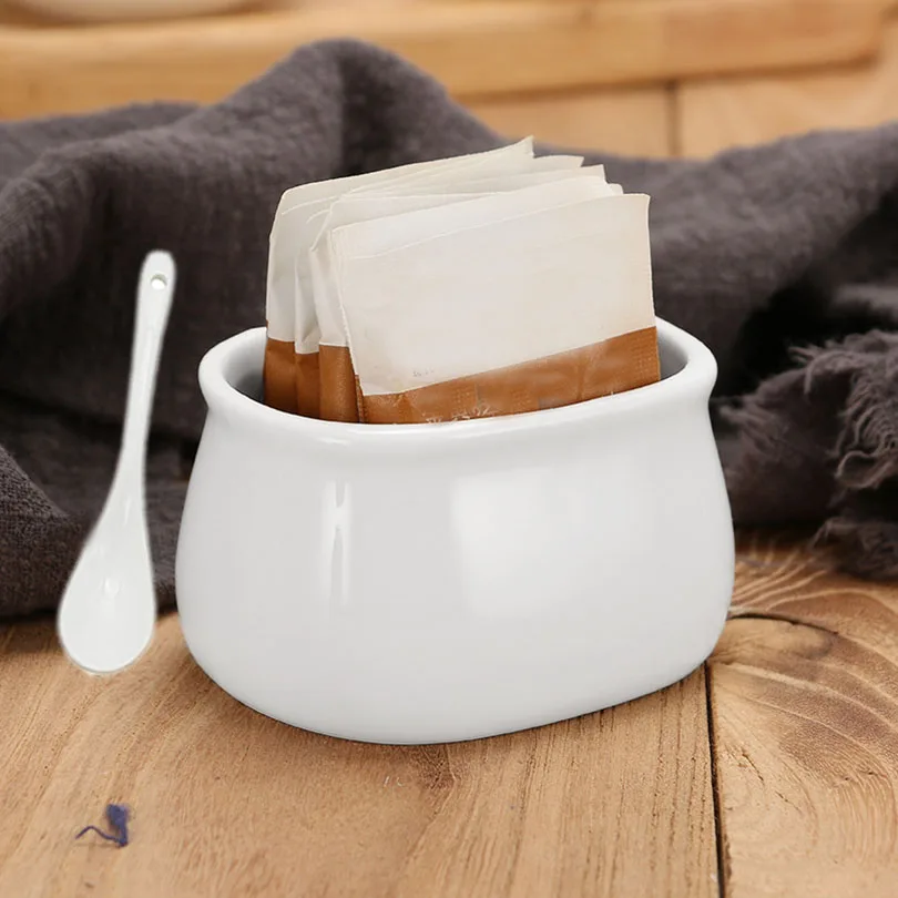 Комплект из 4 предметов кусковой сахар чаша соуса масло для хранения Кофе Варенье