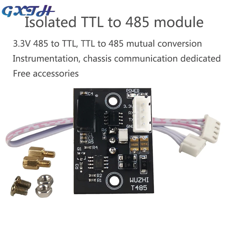 Изолированный модуль TTL в 485 Rs485 микроконтроллер связи последовательный кабель