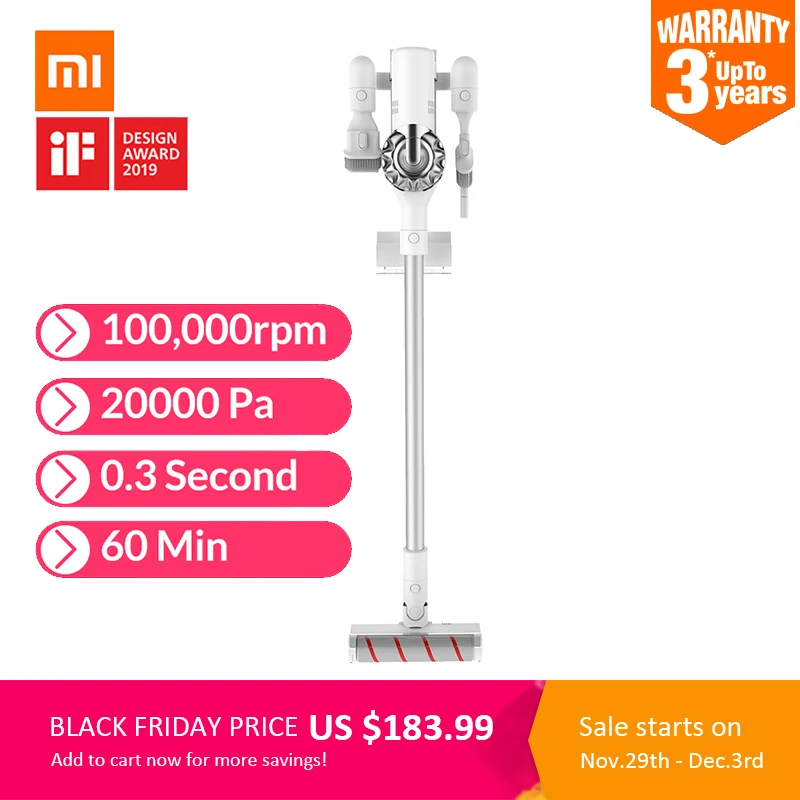 Беспроводной ручной пылесос Xiaomi Dreame V9 V9P циклонный беспроводной для дома и