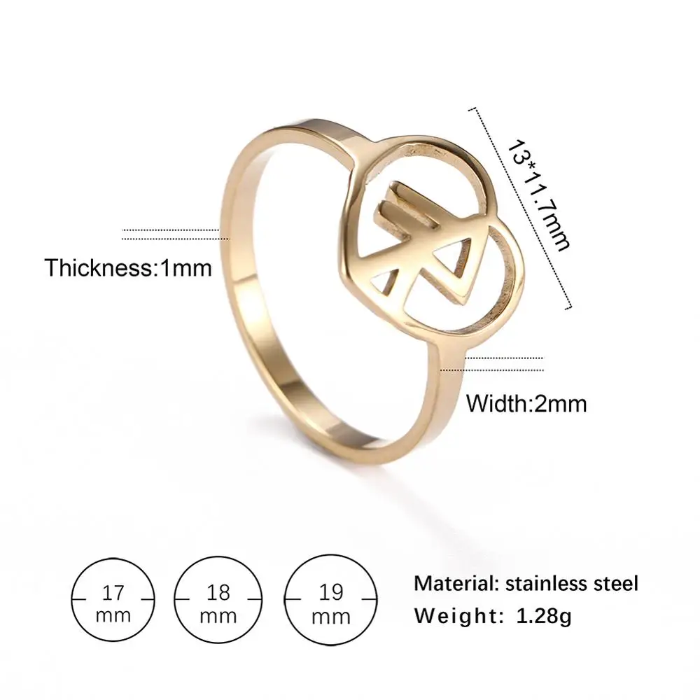 Женское кольцо с буквами Lemegeton серебряное и черное в стиле панк Викинг Норский