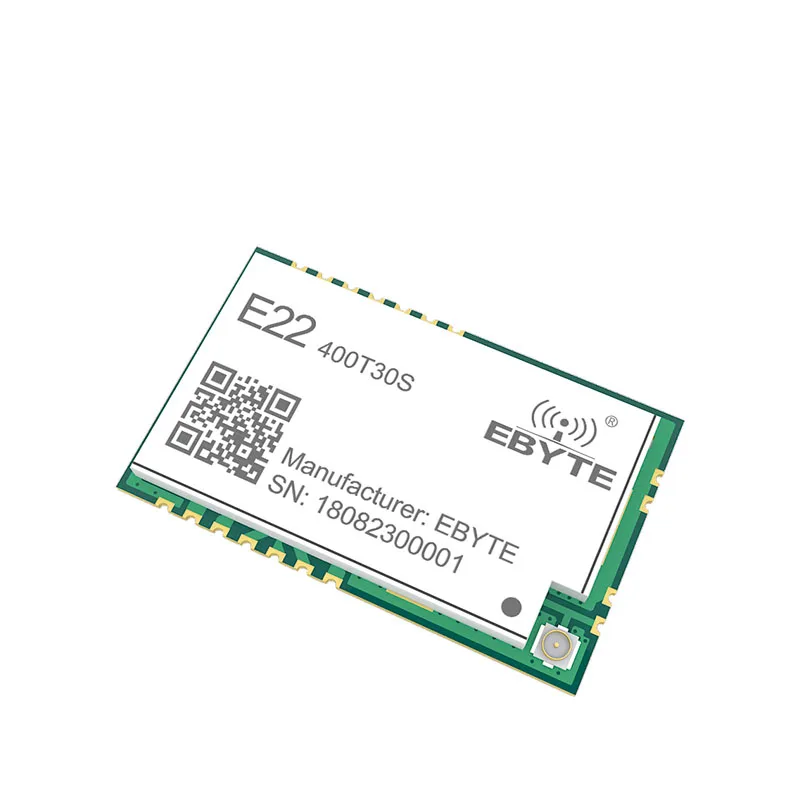 E22 400T30S 30dBm SMD UART SX1268 SX1262 беспроводной передатчик и приемник 1 Вт 433 МГц RF модуль RSSI