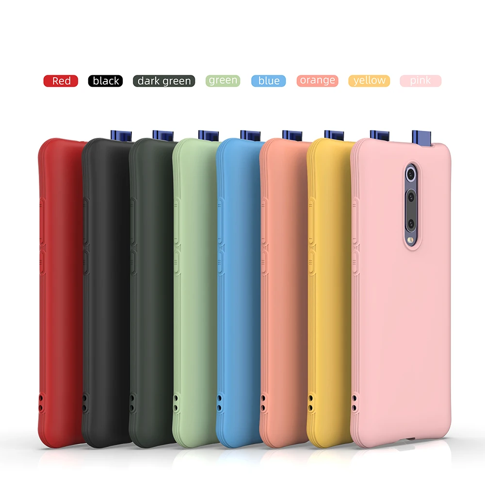 Мягкий чехол для Xiaomi Poco X2 Mi 9t Note 10 Pro 8 9 A3 Redmi 9s Max 8t 7 7s K30 K20 8a 7a телефона|Бамперы| |