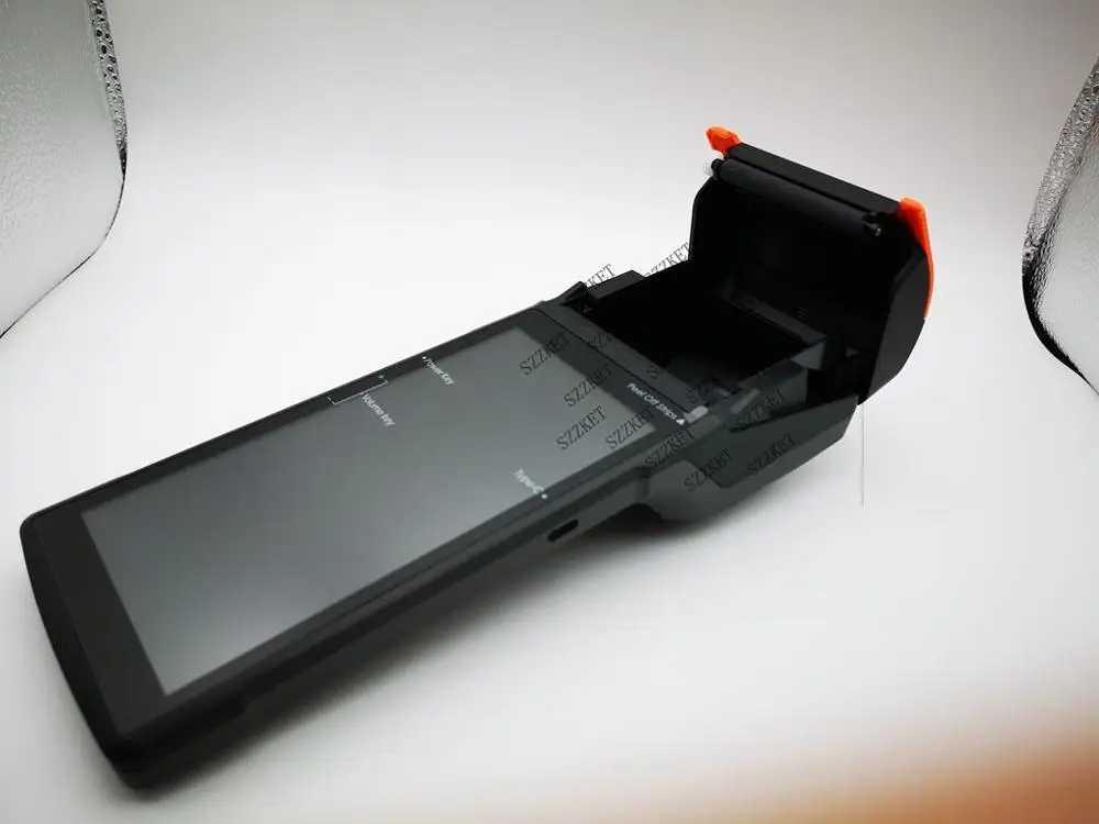 Портативный смарт-мобильный термальный принтер Android 58 мм 4G/Wi-Fi кассовый аппарат