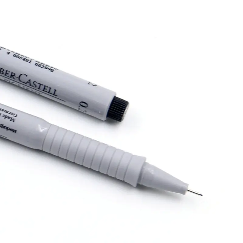 Ручка игла Faber castell 166799 для рисования скетчей 0 1/0 2/0 3/0 4/0 5/0 6/0 7/0 8 мм|fine point pen|pen