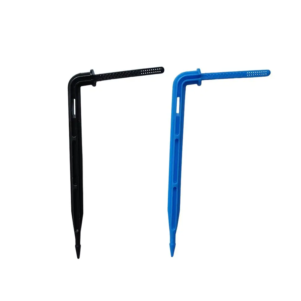 

20 шт Сад Микро капельного орошения излучатель с изогнутой стрелкой капельница подходит 3/5 мм шланг экономии воды оборудование