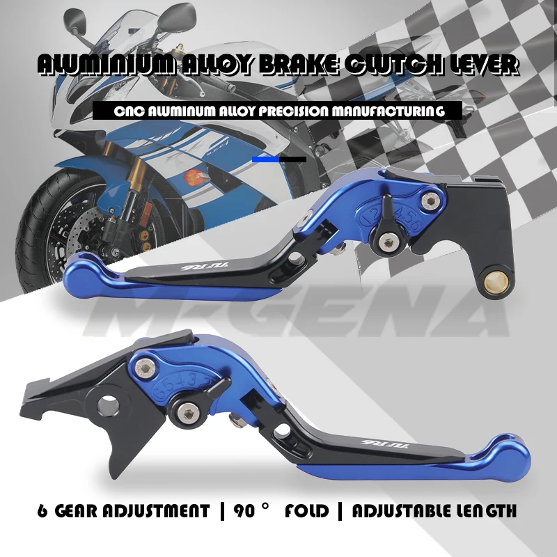 Складные выдвижные рычаги тормозной муфты для YZF 600 Φ YZF600 R6 1999-2004 2000 2001 2002 2003 |