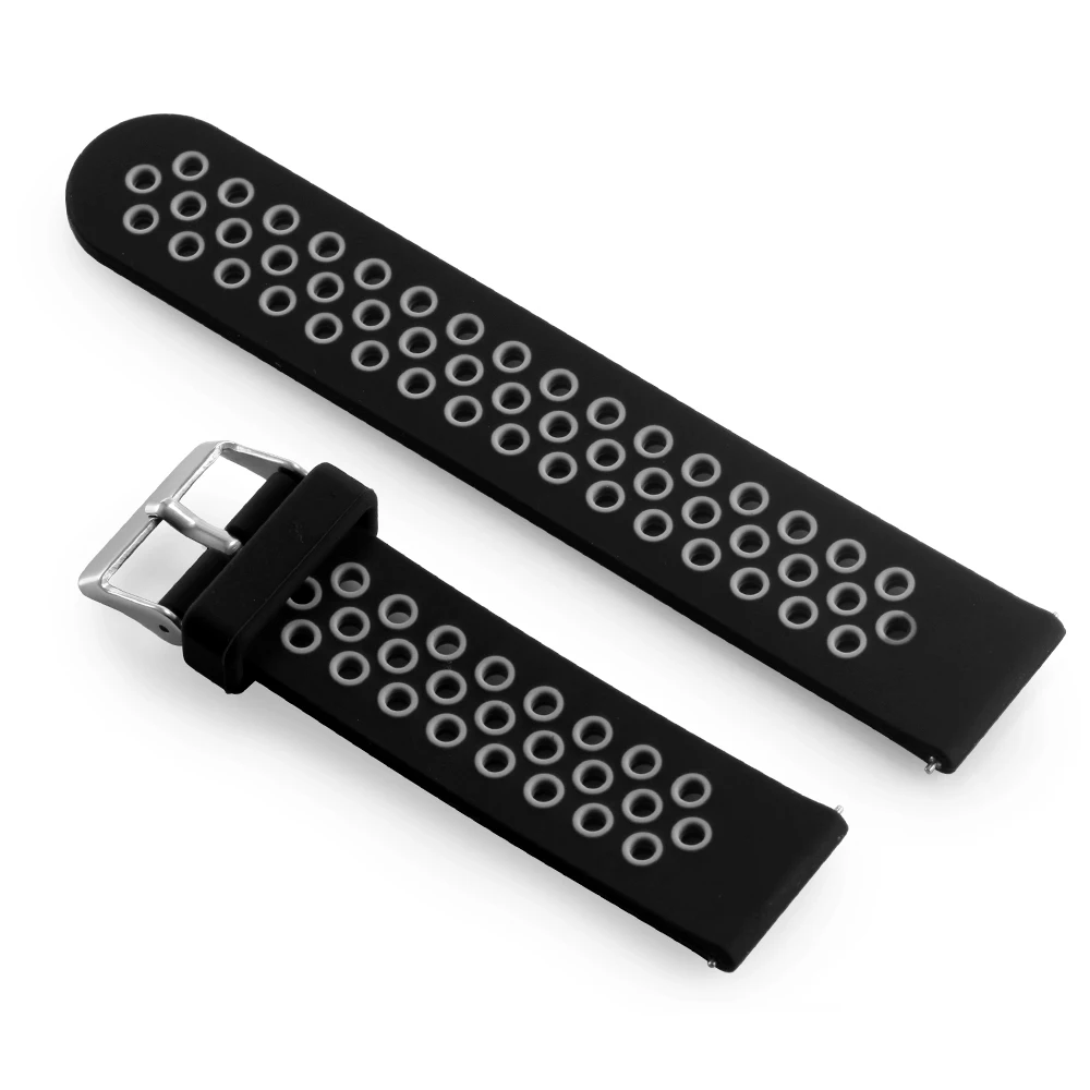 22 мм 20 силиконовый ремешок для часов Xiaomi Huami Amazfit GTR 47 42 GTS умный браслет Цветной