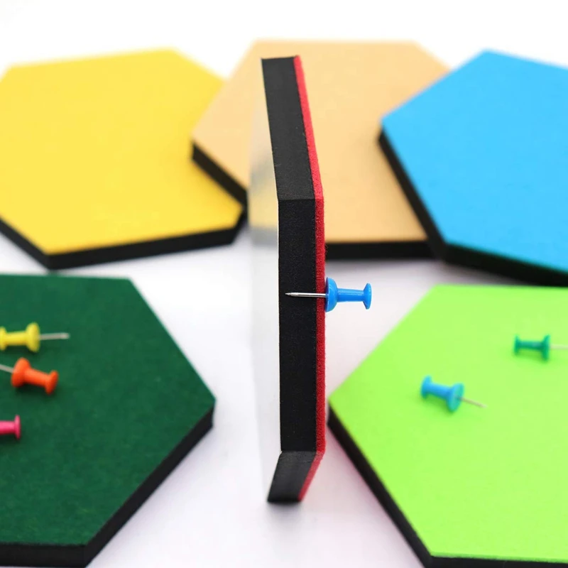 6 шт./упаковка шестигранные фетровые булавки|Декоративные доски| |