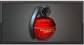 Counter-Strike CSOL Grenade серия Бумажная модель оружия пистолет 3D ручной работы рисунки военные игрушки - Цвет: Красный