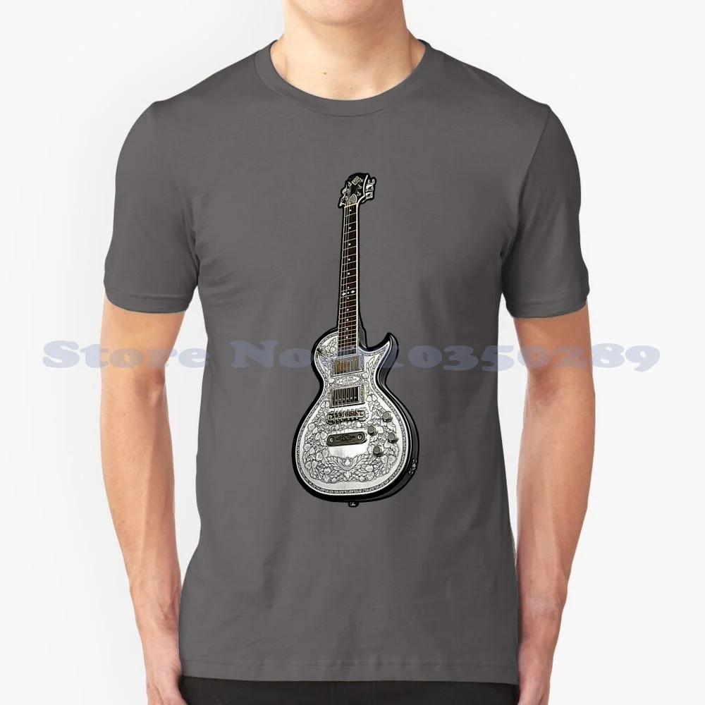 

Забавная летняя футболка для мужчин и женщин, с гравировкой значков гитары, Металлической Инкрустацией, электро-музыкант, электрогитара, ба...