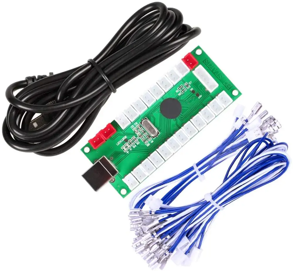 USB энкодер с нулевой задержкой для ПК джойстик аркадных комплектов Mame и Raspberry Pi