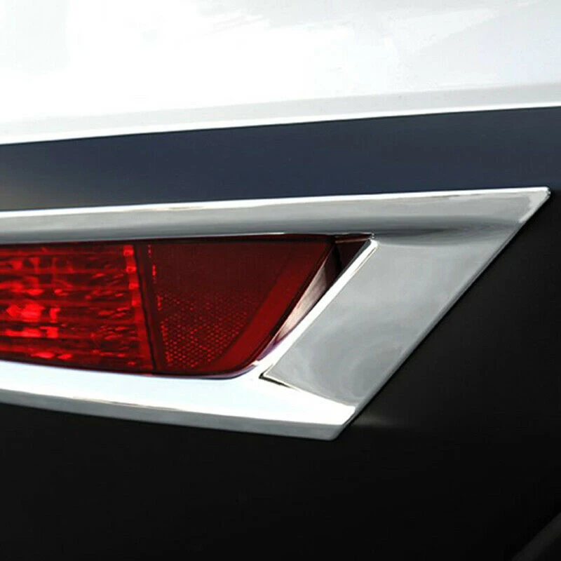 Car Chrome ABS Rear Reflector Fog Light Lamp Cover Trim for Mazda CX3 CX-3 2016-2019 | Автомобили и мотоциклы