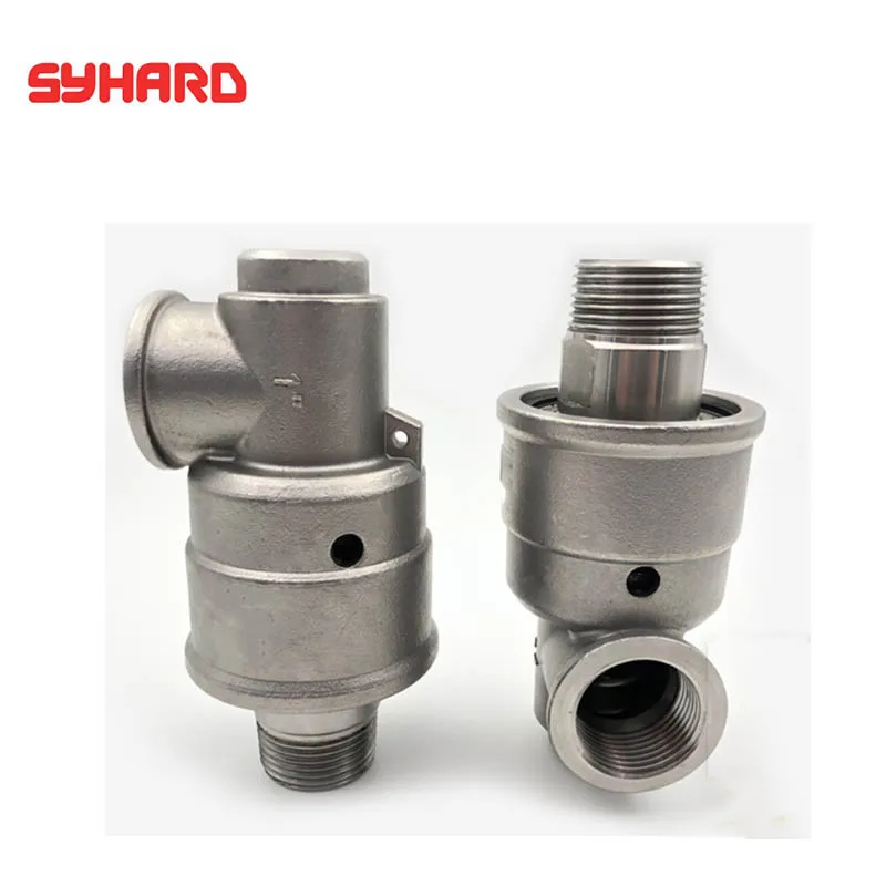 304 Stainless Steel Two Way High Speed High Pressure 360 Degree Universal Rotary Joint SHG-B15/20/32/40