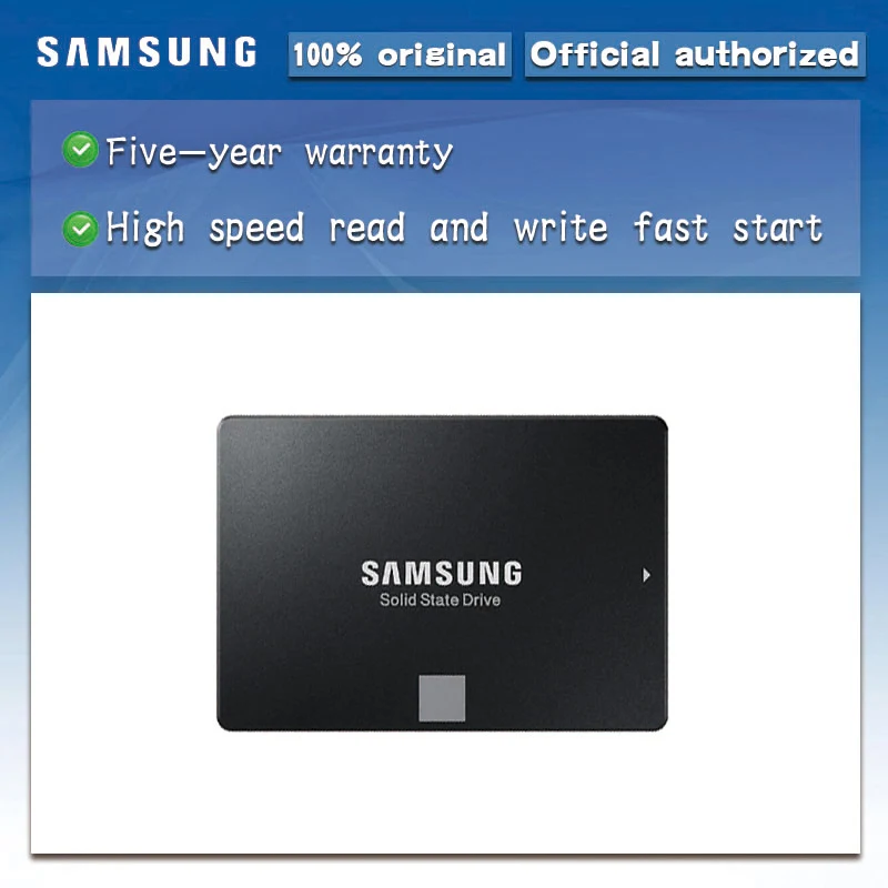 Внутренний твердотельный накопитель Samsung 860 EVO 250 ГБ SATA 3 2 5 дюйма 500 Гб HDD жесткий